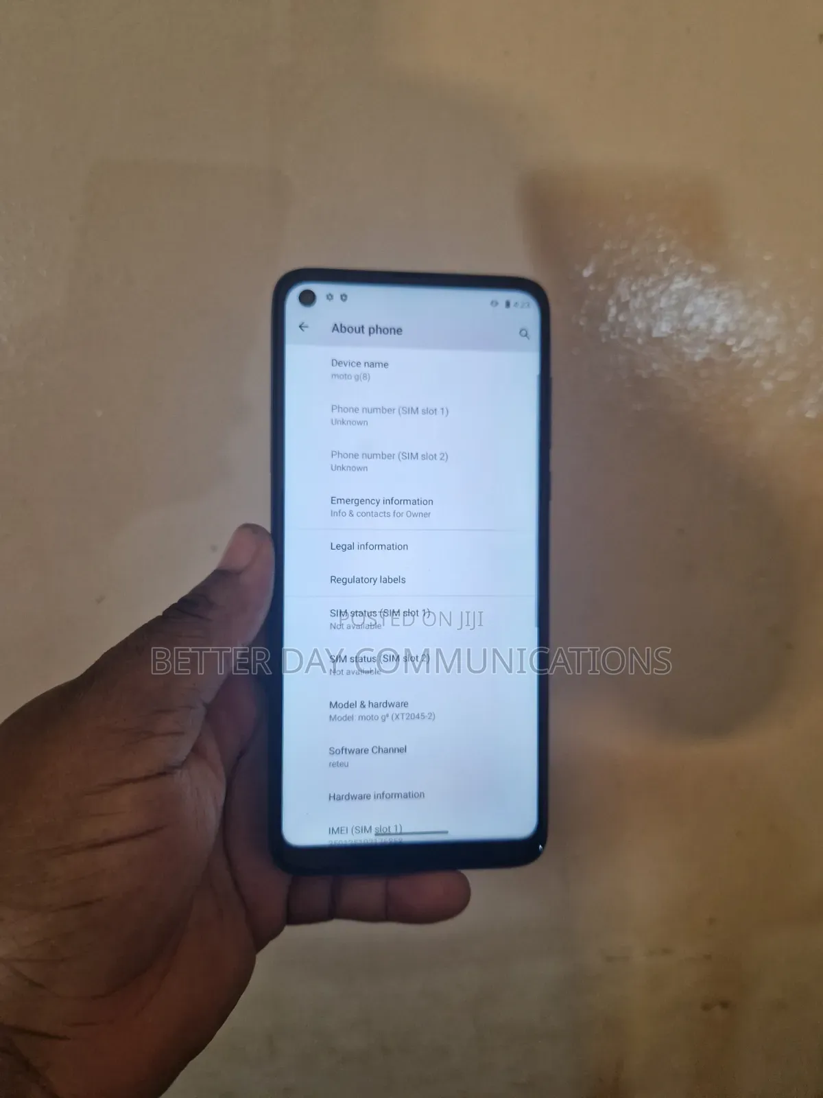 Motorola Moto G8 64 GB Blue