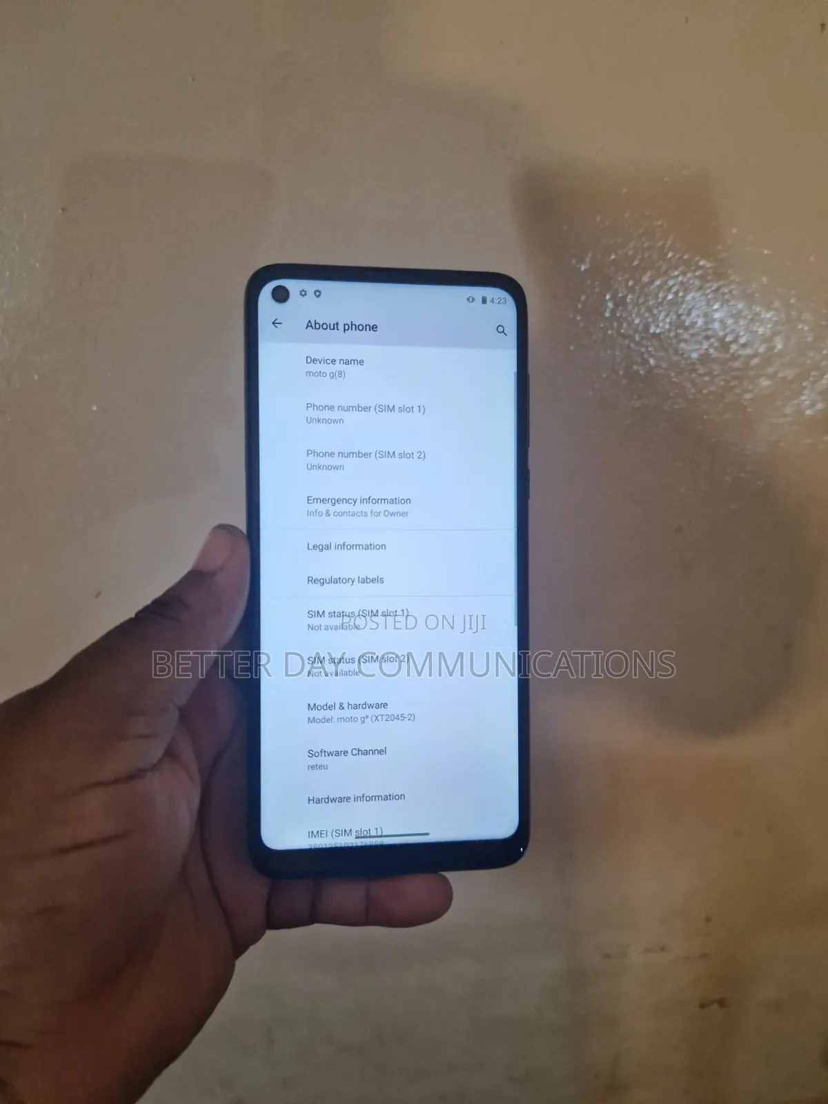Motorola Moto G8 64 GB Blue
