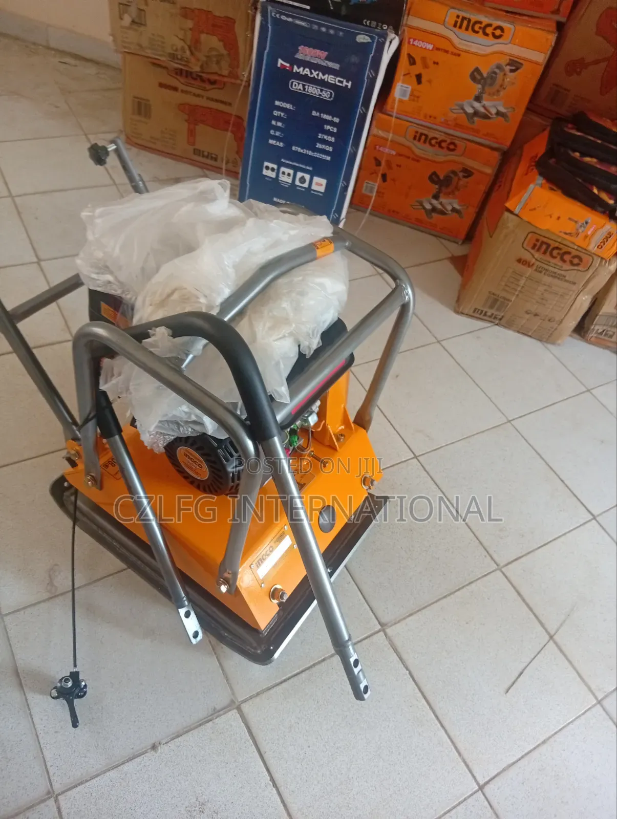 Non Reversible Ingco Plate Compactor