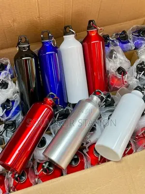 750ml Stainless Steel Water Bottle With Key Holder X12