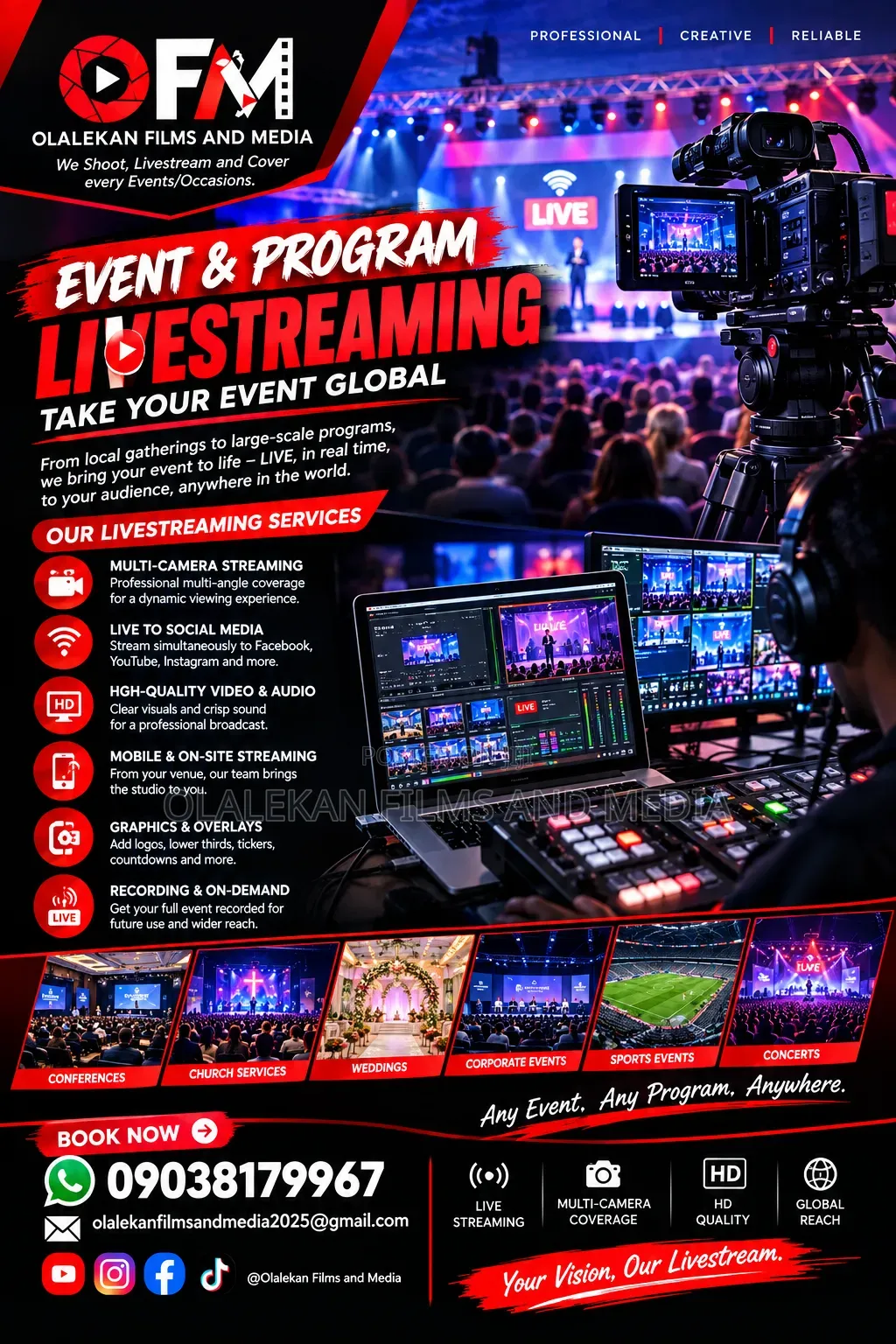 Even and Program Livestreaming