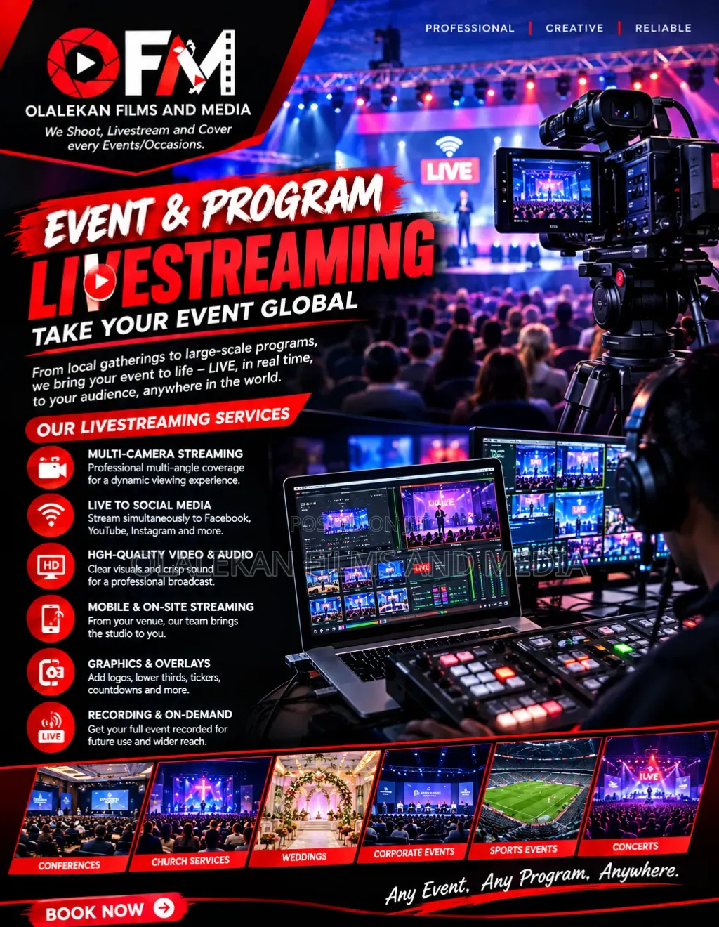 Even and Program Livestreaming