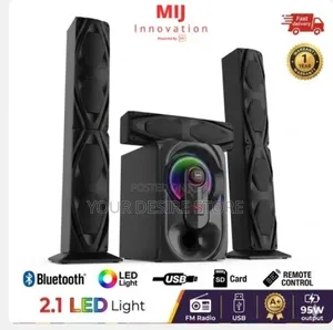 Mi+ Home Theater 3.1 Channel Long Pole Speaker System 95W