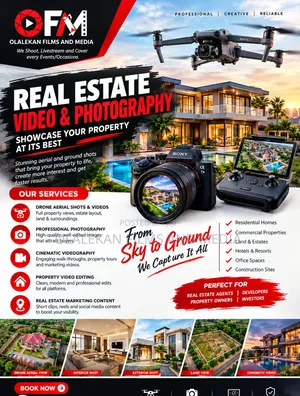 Drone Service for Real Estate/Land