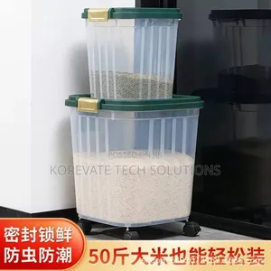 Plastic Storage Container With Wheels
