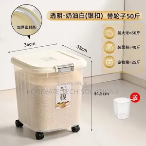Plastic Storage Container With Wheels