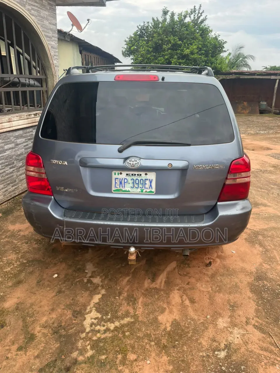 Toyota Highlander 2004 Blue