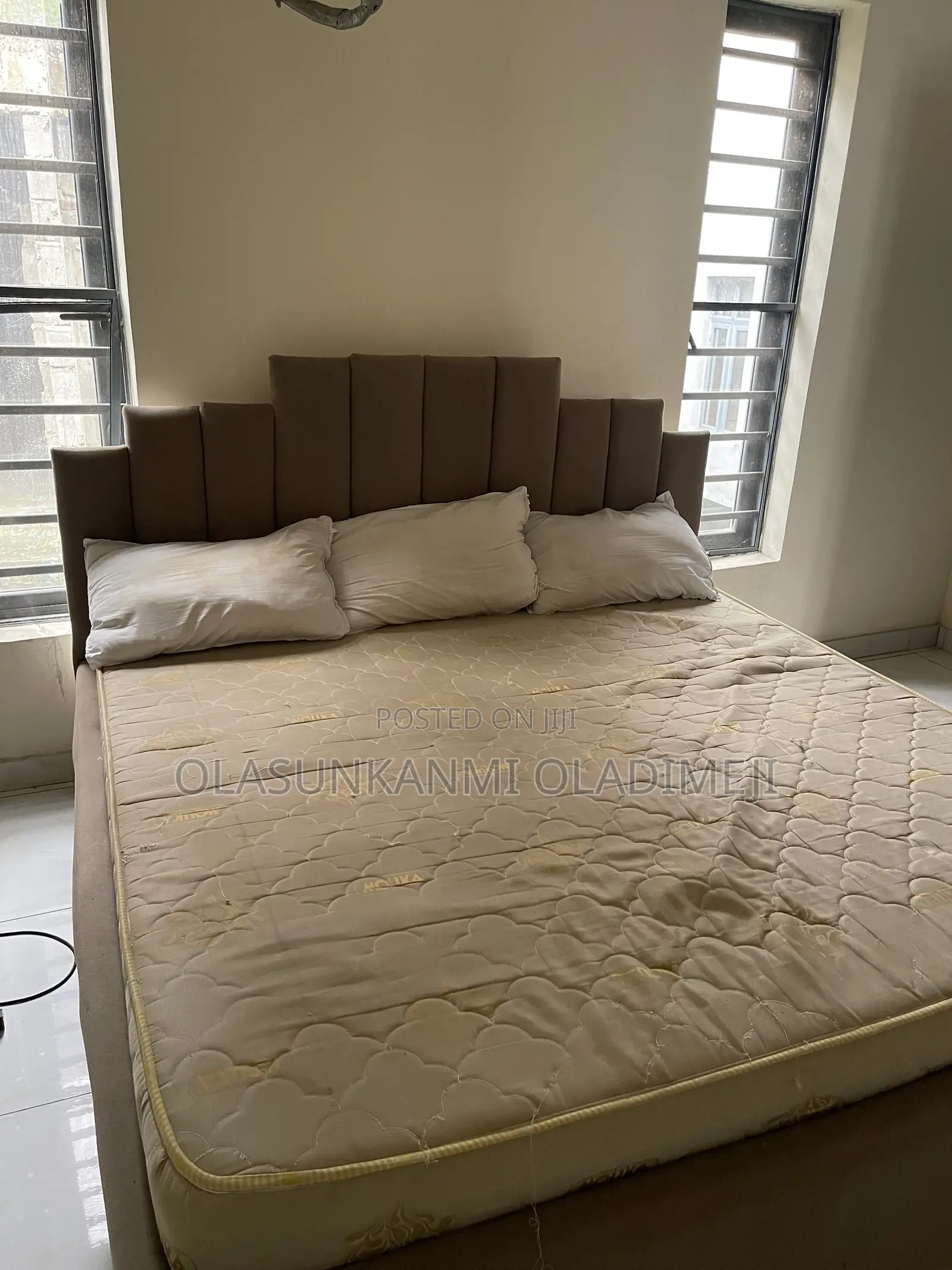Bed Frame and Mattress