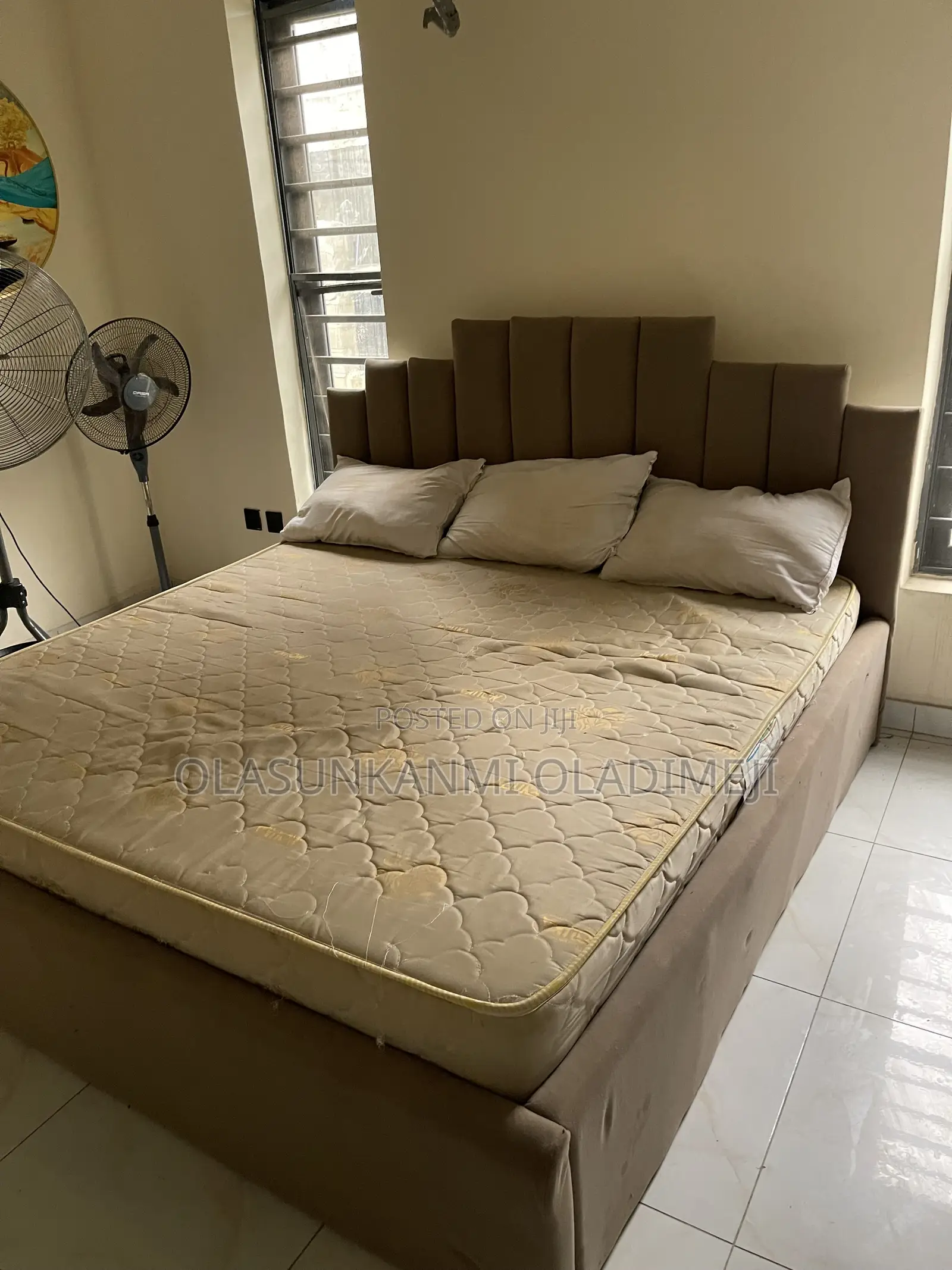 Bed Frame and Mattress