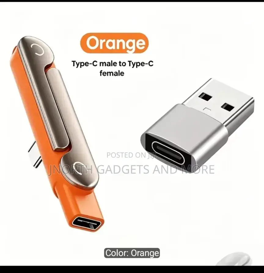 Type C Charging Cable Adapter + Phone Stand