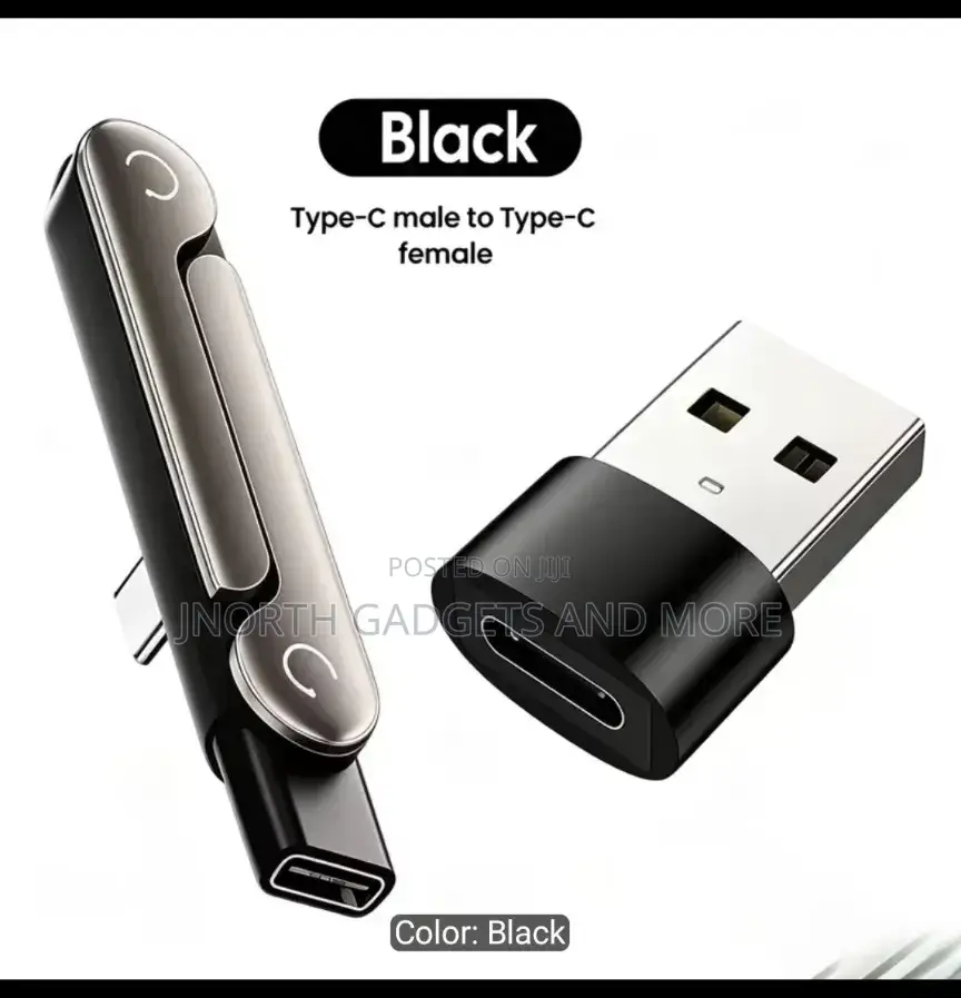 Type C Charging Cable Adapter + Phone Stand