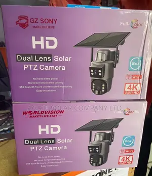 UBOX WiFi Solar PTZ Camera