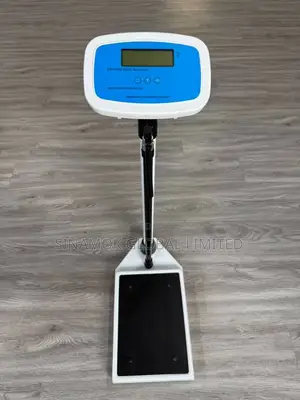 Digital Medical Weighing Scale With Height Measuring Rod