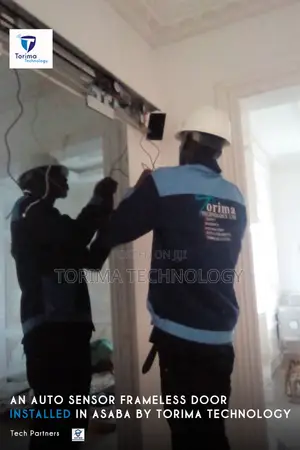 Automatic Sensor Door Installation