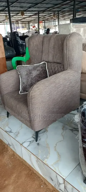 Beautiful Brown Cream Chair Set