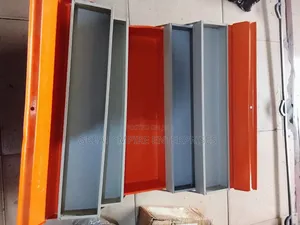 Empty Metal Tools Box
