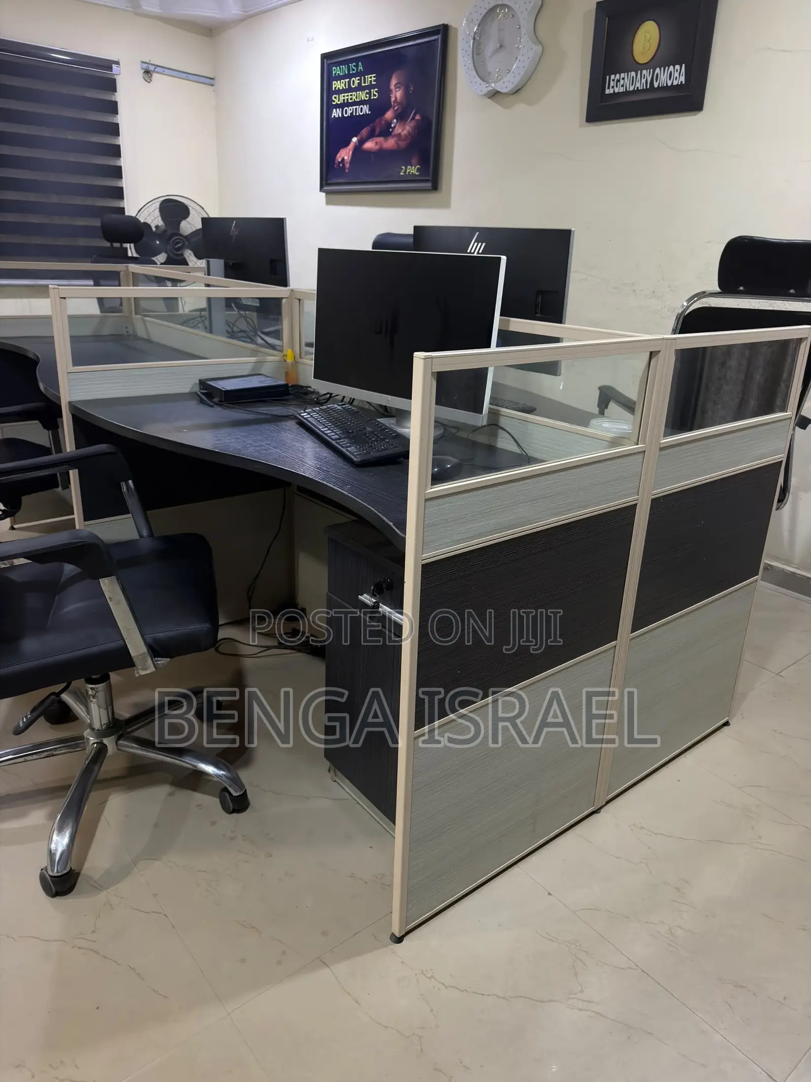 Office Workstation Partition System. Perfect Condition