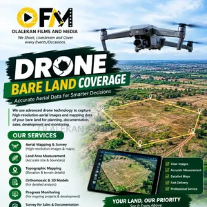 Drone Coverage for Bare Land