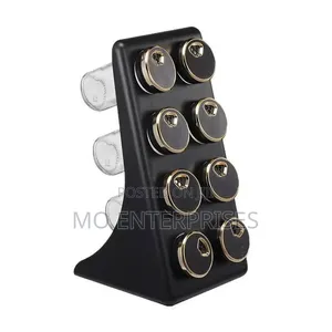 8pcs Spice Rack With Stand
