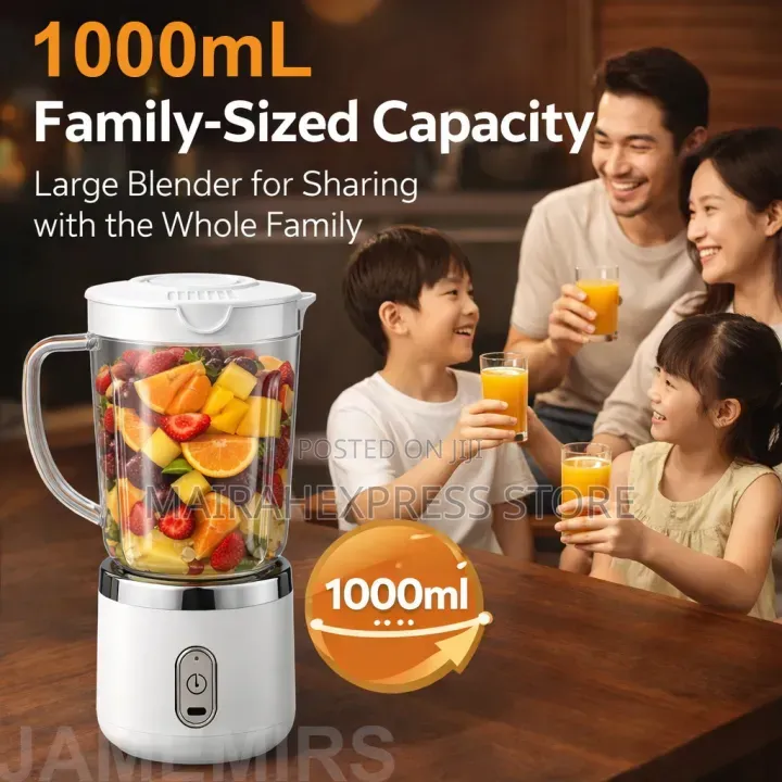 2in1 Portable Multi-Functional Electric Juicer and Blender 2st7