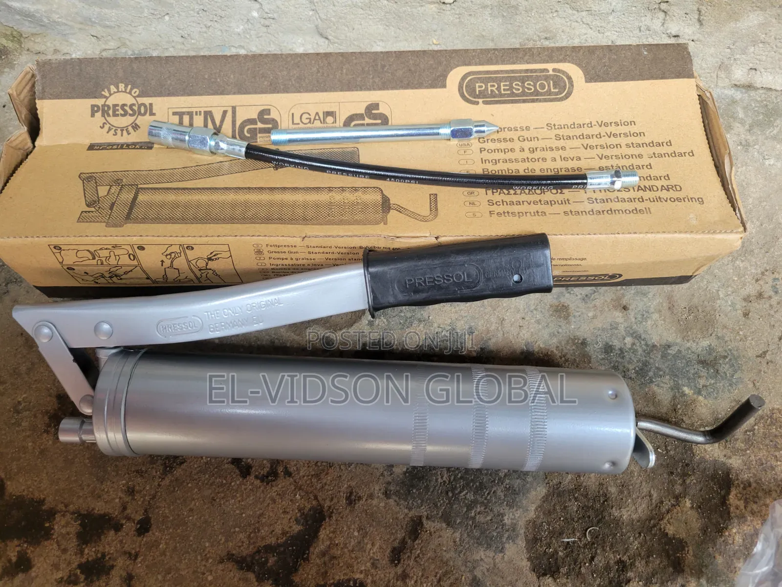 Pressol DIN 1283 Grease Gun