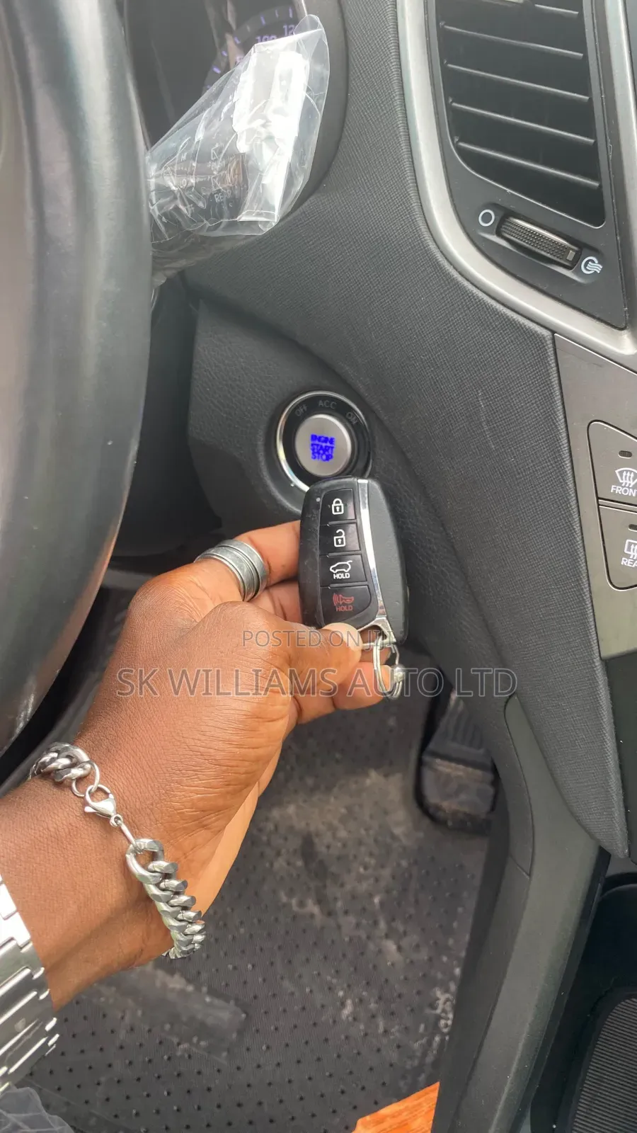 Hyundai Santa Fe 2018 Silver