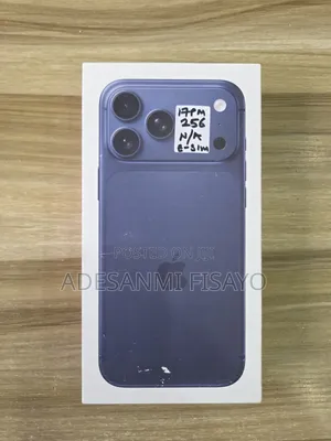 New Apple iPhone 17 Pro Max 256 GB Blue