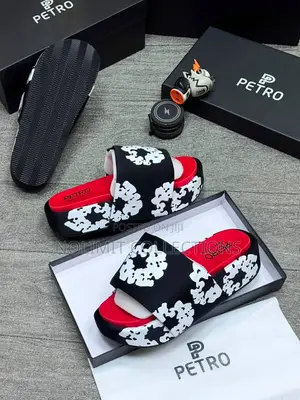 Y-3 Slides With Platform Soles