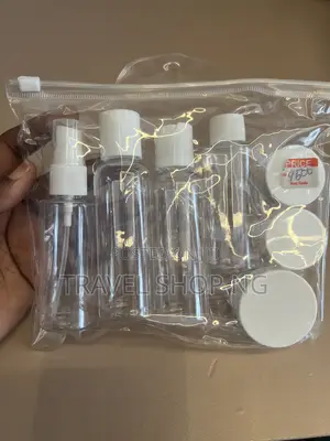 7pc Set Tsa Approved Travel Container