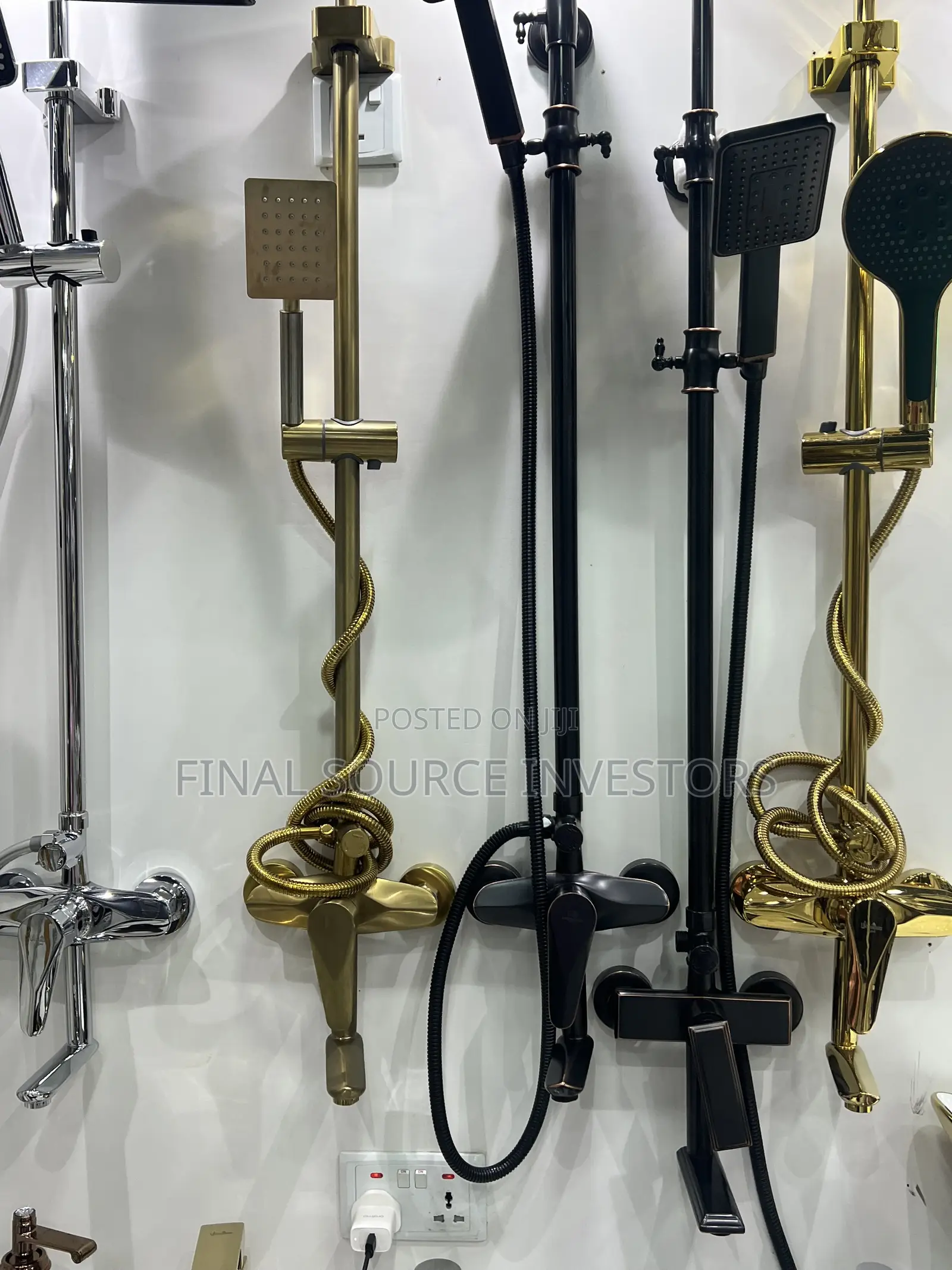 Wall Mount Showers