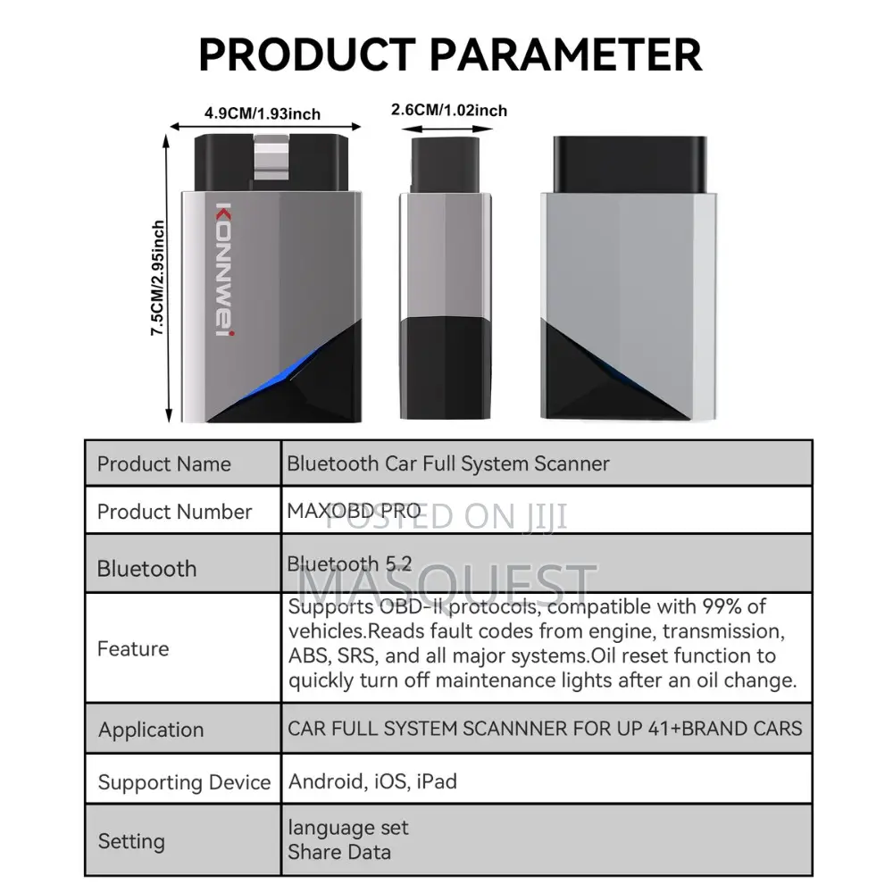 Konnwei Maxobd Pro