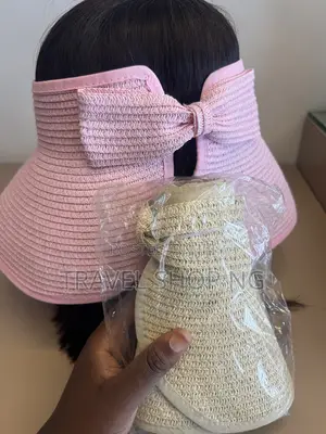 Roll-Up Straw Hat Portable Packable Sun Hat