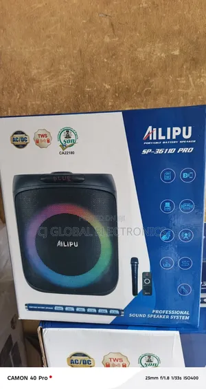 Brand New Ailipu SP-3611D PRO Portable Battery Speaker