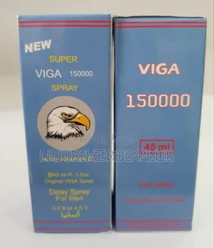 Original Viga Spray 150000 Blue Delay for Men Wey Sabi