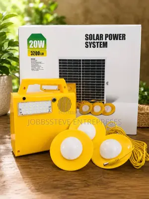 20 W Yellowbox Solar Power System