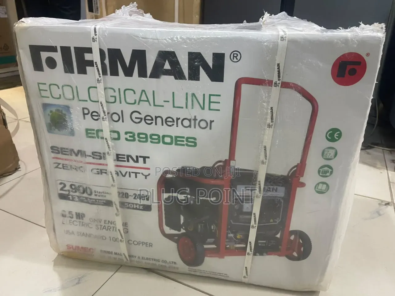Sumec Eco3990es Energy Saving Petrol Generator