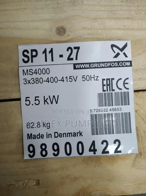 Sp11-27 Groundfox Submersible Pump