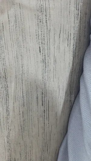 Premium Brown Curtain With Strips