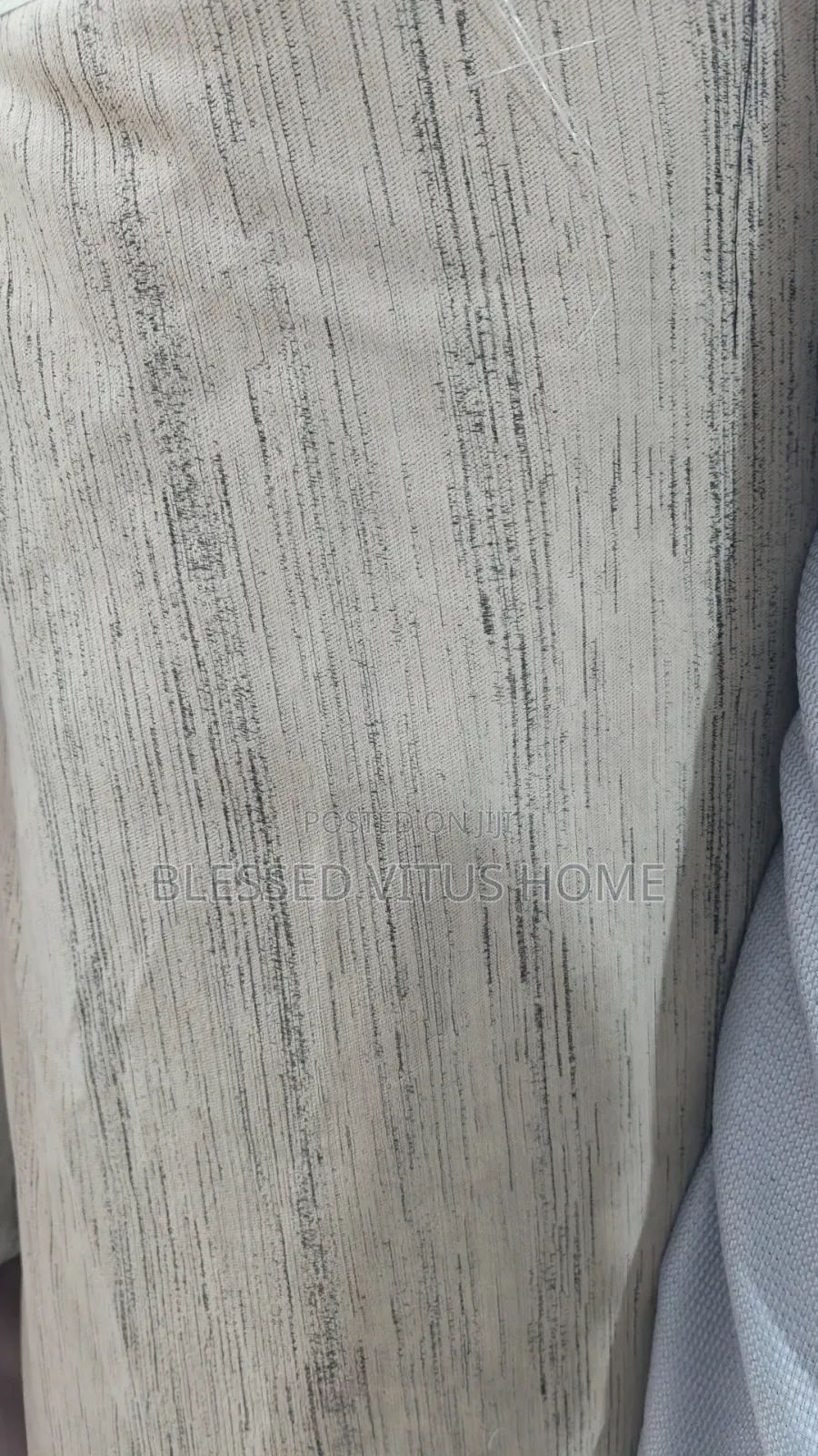 Premium Brown Curtain With Strips