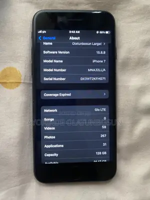 Apple iPhone 7 128 GB Black