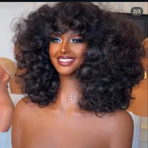 Short Fringe Bouncy Hair
