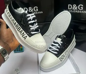 Dolce Gabbana Low Top Leather Sneakers