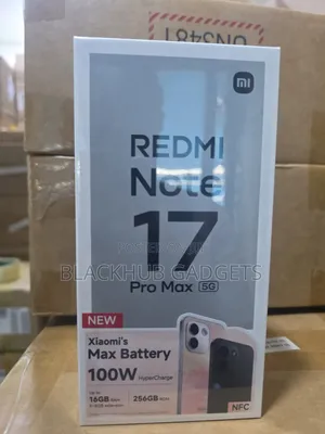 New Xiaomi Redmi Note 17 Pro Max 256 GB