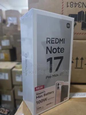 New Xiaomi Redmi Note 17 Pro Max 256 GB