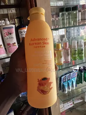 Advanced Korean Skin Bright and Fair Body Gel Wash