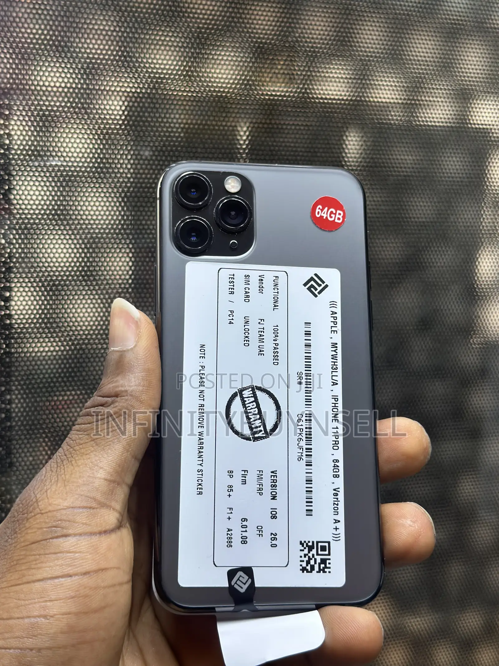 Apple iPhone 11 Pro 64 GB Graphite