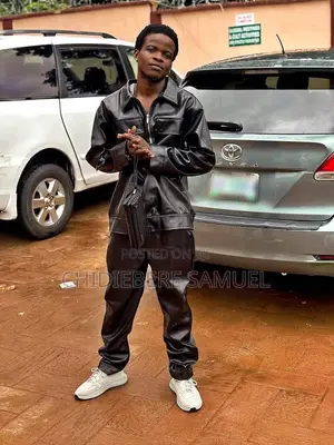 Leather Jacket and Trouser