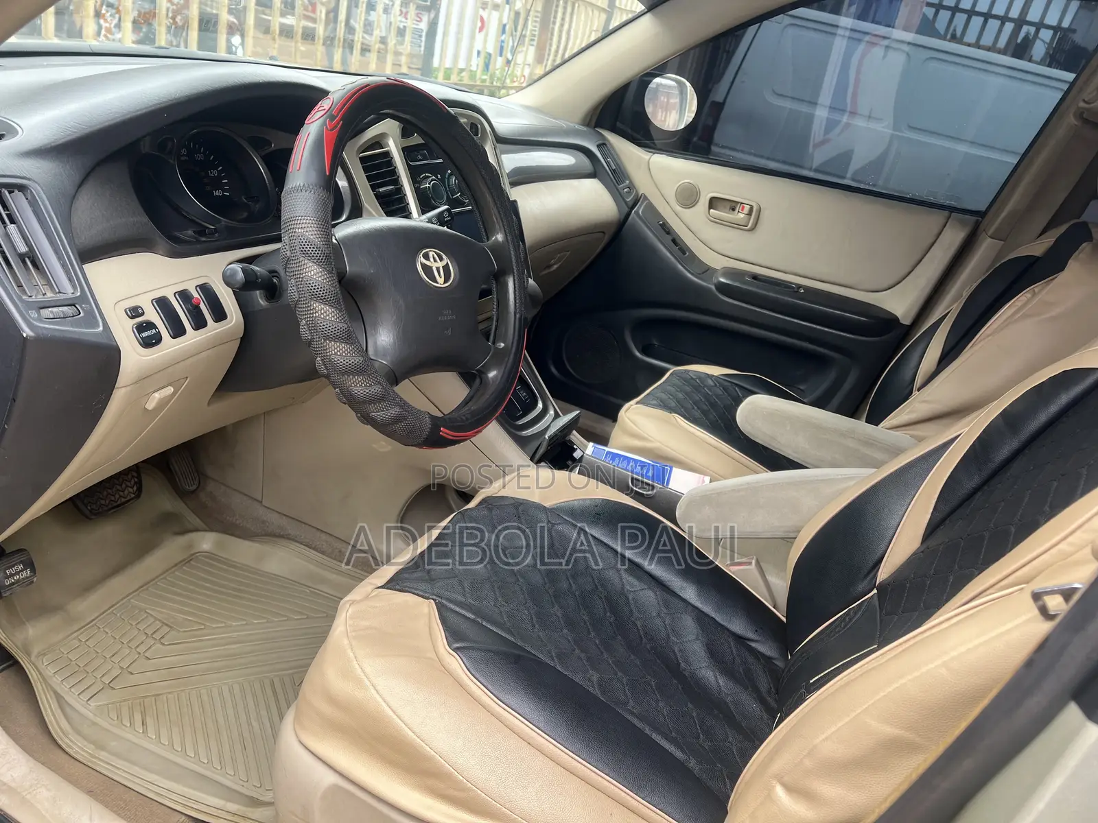 Toyota Highlander 2003 Gold