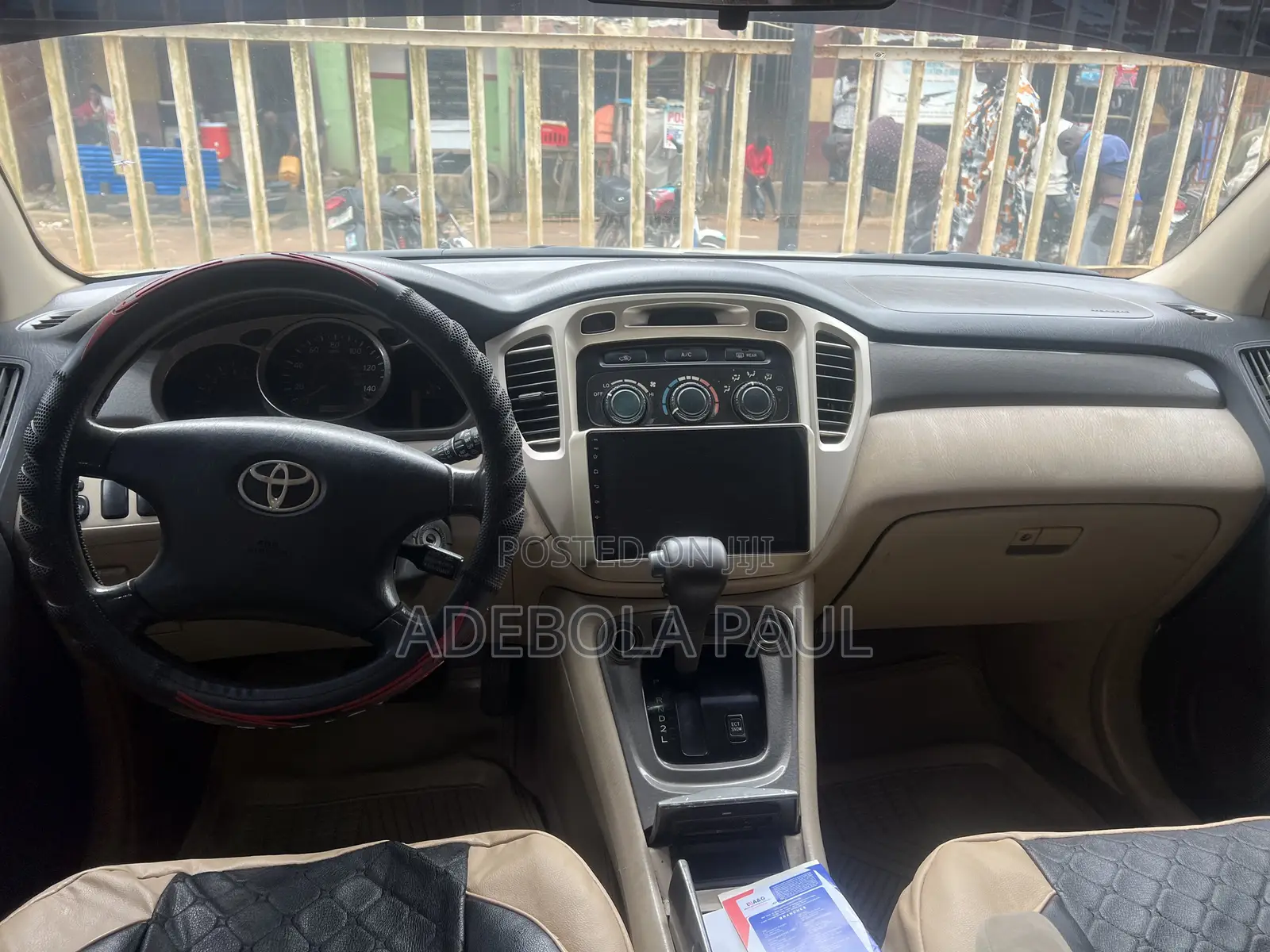 Toyota Highlander 2003 Gold