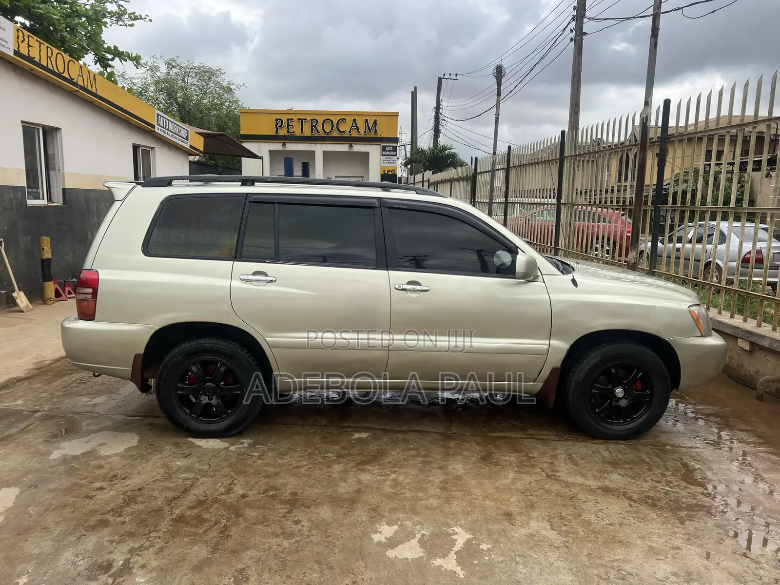 Toyota Highlander 2003 Gold
